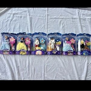 Vintage Disney Musical Princess Collection Dolls Lot of 6 Mattel 1990s